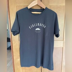 FJALLRAVEN Men's Black Short Sleeve Tee Size XL